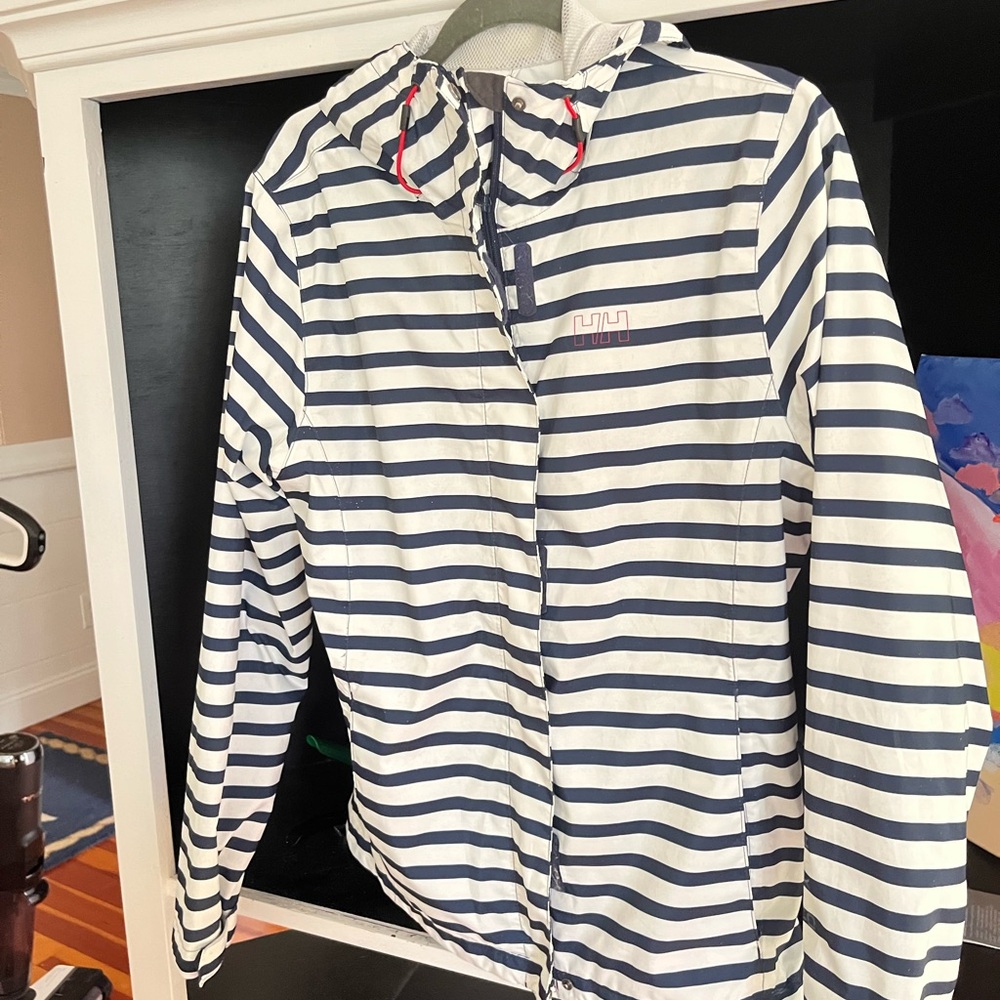 Helly Hansen Blue and White Jacket